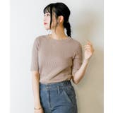 コットンリブニットトップス | atONE | 詳細画像23