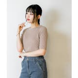 コットンリブニットトップス | atONE | 詳細画像24