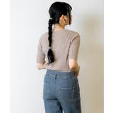 コットンリブニットトップス | atONE | 詳細画像25