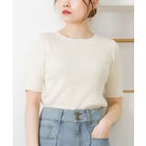 コットンリブニットトップス | atONE | 詳細画像18