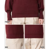 ハイネックバルーンスリーブセーター | atONE | 詳細画像19