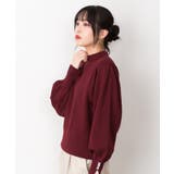 ハイネックバルーンスリーブセーター | atONE | 詳細画像29