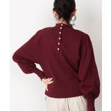 ハイネックバルーンスリーブセーター | atONE | 詳細画像30