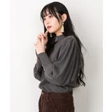 ハイネックバルーンスリーブセーター | atONE | 詳細画像47