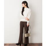 ハイネックバルーンスリーブセーター | atONE | 詳細画像56