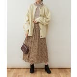 クルーネックふわふわニットカーディガン | atONE | 詳細画像9 