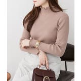 メロウリブニットトップス | atONE | 詳細画像15 