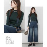 ハイネックリブニットトップス | atONE | 詳細画像3