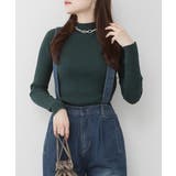 ハイネックリブニットトップス | atONE | 詳細画像20