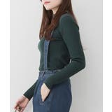 ハイネックリブニットトップス | atONE | 詳細画像21