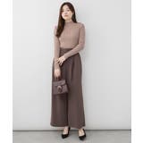 ハイネックリブニットトップス | atONE | 詳細画像27