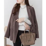 ハイネックリブニットトップス | atONE | 詳細画像29