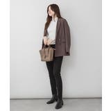 ハイネックリブニットトップス | atONE | 詳細画像32