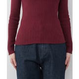 ハイネックリブニットトップス | atONE | 詳細画像45