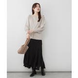 フリルスナップカーディガン | atONE | 詳細画像16