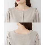 フリルスナップカーディガン | atONE | 詳細画像20