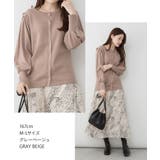 フリルスナップカーディガン | atONE | 詳細画像3