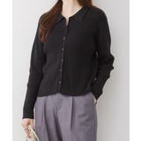 リブポロニットカーディガン | atONE | 詳細画像24