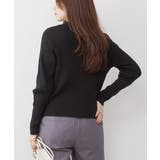 リブポロニットカーディガン | atONE | 詳細画像26