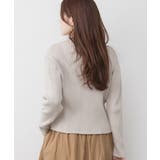 リブポロニットカーディガン | atONE | 詳細画像31