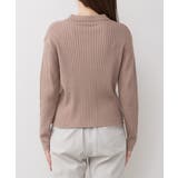 リブポロニットカーディガン | atONE | 詳細画像43