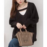 前後2wayオーバーサイズVネックニット | atONE | 詳細画像5 