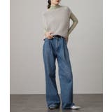 メッシュノースリーブニットトップス | atONE | 詳細画像4