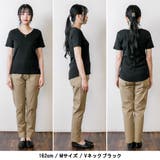 【選べる2タイプ】綿100％ ダブルフロントTシャツ | atONE | 詳細画像19 