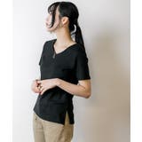 【選べる2タイプ】綿100％ ダブルフロントTシャツ | atONE | 詳細画像23 