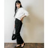 セミフレアデニムパンツ | atONE | 詳細画像14 