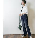 セミフレアデニムパンツ | atONE | 詳細画像28 