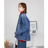 ネックが選べる！カットオフデニムジャケット | atONE | 詳細画像11 