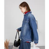 ネックが選べる！カットオフデニムジャケット | atONE | 詳細画像12 