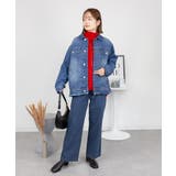 ネックが選べる！カットオフデニムジャケット | atONE | 詳細画像14 