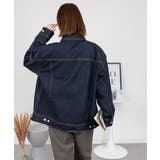 ネックが選べる！カットオフデニムジャケット | atONE | 詳細画像23 