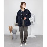 ネックが選べる！カットオフデニムジャケット | atONE | 詳細画像25 