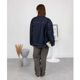 ネックが選べる！カットオフデニムジャケット | atONE | 詳細画像29 