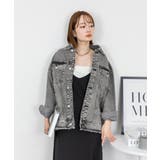 ネックが選べる！カットオフデニムジャケット | atONE | 詳細画像30 