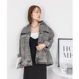 ネックが選べる！カットオフデニムジャケット | atONE | 詳細画像31 