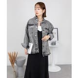 ネックが選べる！カットオフデニムジャケット | atONE | 詳細画像32 