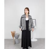 ネックが選べる！カットオフデニムジャケット | atONE | 詳細画像37 