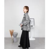 ネックが選べる！カットオフデニムジャケット | atONE | 詳細画像40 