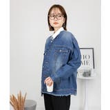 ネックが選べる！カットオフデニムジャケット | atONE | 詳細画像45 