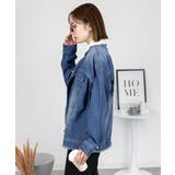 ネックが選べる！カットオフデニムジャケット | atONE | 詳細画像47 