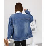 ネックが選べる！カットオフデニムジャケット | atONE | 詳細画像48 