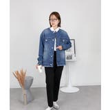 ネックが選べる！カットオフデニムジャケット | atONE | 詳細画像51 