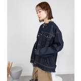 ネックが選べる！カットオフデニムジャケット | atONE | 詳細画像58 