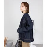ネックが選べる！カットオフデニムジャケット | atONE | 詳細画像59 