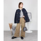 ネックが選べる！カットオフデニムジャケット | atONE | 詳細画像63 