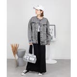 ネックが選べる！カットオフデニムジャケット | atONE | 詳細画像74 